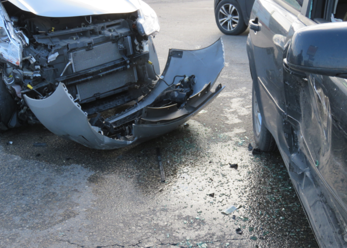 multiple car accident with multiple parties